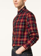 FRED PERRY Koszula regular fit, Kolor: CIEMNOCZERWONY/ CZARNY/ BIAŁY (Obrazek 1)