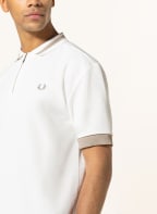 FRED PERRY Piqué-Poloshirt, Farbe: WEISS (Bild 1)