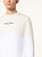 FRED PERRY Sweatshirt, Farbe: WEISS/ ECRU (Bild 1)