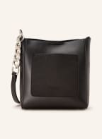 SEIDENFELT Hobo-Bag, Farbe: SCHWARZ (Bild 1)