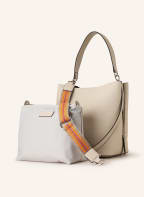 SEIDENFELT Hobo-Bag KERAVA 4.0 , Farbe: HELLGRAU (Bild 1)
