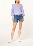 mavi Denim shorts PIXIE, Color: 80377 mid blue str (Image 1)