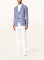ZEGNA Sakko MILANO Slim Fit mit Leinen, Farbe: BLAU/ HELLBLAU (Bild 1)