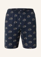 mey Lounge-Shorts Serie MYMODERNS, Farbe: DUNKELBLAU/ GRAU (Bild 1)