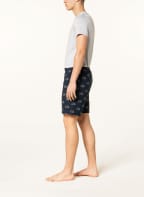 mey Lounge-Shorts Serie MYMODERNS, Farbe: DUNKELBLAU/ GRAU (Bild 1)