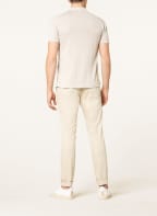 CINQUE Strick-Poloshirt CICADEN Shaped Fit, Farbe: HELLBRAUN (Bild 1)