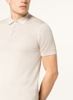 CINQUE Strick-Poloshirt CICADEN Shaped Fit, Farbe: HELLBRAUN (Bild 1)