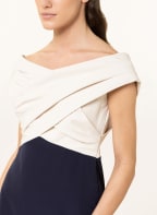 LAUREN RALPH LAUREN Cocktail dress IRENE, Color: DARK BLUE/ ECRU (Image 1)