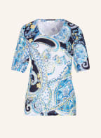 efixelle Blusenshirt, Farbe: WEISS/ DUNKELBLAU/ HELLBLAU (Bild 1)