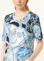efixelle Blusenshirt, Farbe: WEISS/ DUNKELBLAU/ HELLBLAU (Bild 1)