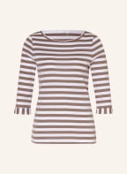 efixelle Shirt mit 3/4-Arm, Farbe: WEISS/ BRAUN (Bild 1)