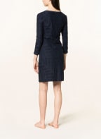 JOOP! Lounge-Kleid mit 3/4-Arm, Farbe: DUNKELBLAU (Bild 1)