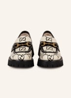 GUCCI Plateau-Loafer 1955 HORSEBIT, Farbe: WEISS/ SCHWARZ (Bild 1)