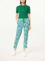 rich&royal Hose im Jogging-Stil, Farbe: WEISS/ BLAU/ GRÜN (Bild 1)
