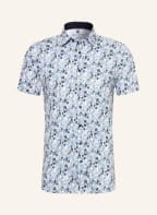 DESOTO Kurzarm-Hemd Slim Fit, Farbe: GRÜN/ HELLBLAU/ ECRU (Bild 1)