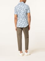 DESOTO Kurzarm-Hemd Slim Fit, Farbe: GRÜN/ HELLBLAU/ ECRU (Bild 1)