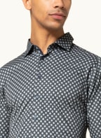 DESOTO Jerseyhemd Slim Fit, Farbe: KHAKI/ HELLGRÜN/ DUNKELBLAU (Bild 1)