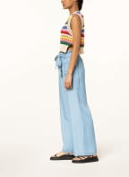 ICHI Paperbag-Hose IRCOLETTE, Farbe: HELLBLAU (Bild 1)