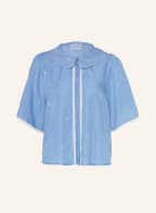 ICHI Bluse IRCOLETTE mit Stickereien, Farbe: HELLBLAU (Bild 1)