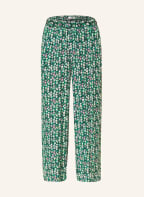 ICHI Culotte IHMARRAKECH, Farbe: GRÜN/ LILA/ WEISS (Bild 1)