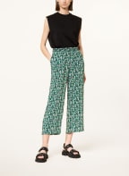 ICHI Culotte IHMARRAKECH, Farbe: GRÜN/ LILA/ WEISS (Bild 1)