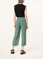 ICHI Culotte IHMARRAKECH, Farbe: GRÜN/ LILA/ WEISS (Bild 1)
