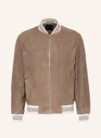 Theory Lederblouson, Farbe: TAUPE/ CREME (Bild 1)