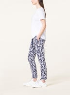 Juvia Sweatpants, Color: BLUE/ WHITE (Image 1)