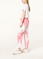 Juvia Sweatpants , Farbe: WEISS/ HELLROT (Bild 1)