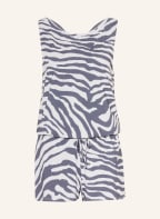 Juvia Jersey jumpsuit, Color: DARK BLUE/ LIGHT GRAY (Image 1)