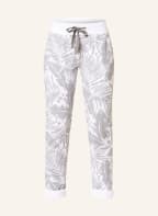 Juvia Hose im Jogging-Stil, Farbe: WEISS/ GRAU (Bild 1)