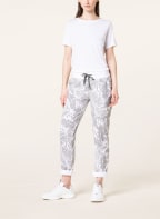 Juvia Hose im Jogging-Stil, Farbe: WEISS/ GRAU (Bild 1)