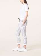 Juvia Hose im Jogging-Stil, Farbe: WEISS/ GRAU (Bild 1)