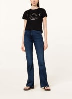 PATRIZIA PEPE Flared jeans , Color: C920 Dark Blue Wash (Image 1)