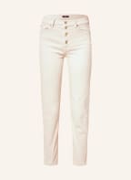 7 for all mankind Skinny Jeans THE STRAIGHT CROP, Farbe: AL Colored Stretch BEIGE (Bild 1)