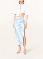 JACQUEMUS Rock , Farbe: HELLBLAU/ WEISS (Bild 1)