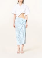 JACQUEMUS Cropped-Bluse , Farbe: WEISS (Bild 1)