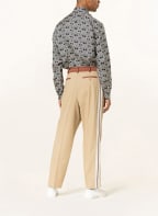 Palm Angels Hose im Jogging-Stil mit Galonstreifen, Farbe: BEIGE (Bild 1)