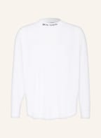 Palm Angels Long sleeve shirt, Color: WHITE/ BLACK/ FUCHSIA (Image 1)
