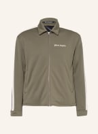 Palm Angels Sweat jacket with tuxedo stripes, Color: KHAKI/ BEIGE (Image 1)