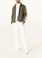 Palm Angels Sweat jacket with tuxedo stripes, Color: KHAKI/ BEIGE (Image 1)