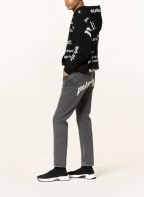 Palm Angels Jeans extra slim fit , Color: 1001 BLACK WHITE (Image 1)