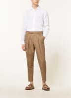 BOSS Anzug HESTON Slim Fit mit Leinen, Farbe: HELLBRAUN (Bild 1)