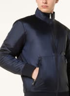 BOSS Blouson SHEPHERD im Materialmix, Farbe: DUNKELBLAU (Bild 1)