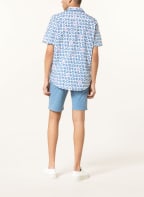 HUGO Resorthemd ELLINO Straight Fit , Farbe: WEISS/ HELLBLAU (Bild 1)