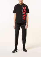 HUGO T-Shirt DANSOVINO, Farbe: SCHWARZ/ ROT (Bild 1)