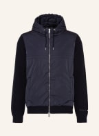 BOSS Jacke ELUPO im Materialmix, Farbe: DUNKELBLAU (Bild 1)