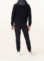 BOSS Jacke ELUPO im Materialmix, Farbe: DUNKELBLAU (Bild 1)