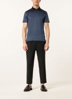BOSS Jersey-Poloshirt PITTON Slim Fit , Farbe: BLAU/ SCHWARZ (Bild 1)
