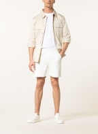 MAERZ MUENCHEN Sweatshorts mit Leinen, Farbe: ECRU (Bild 1)